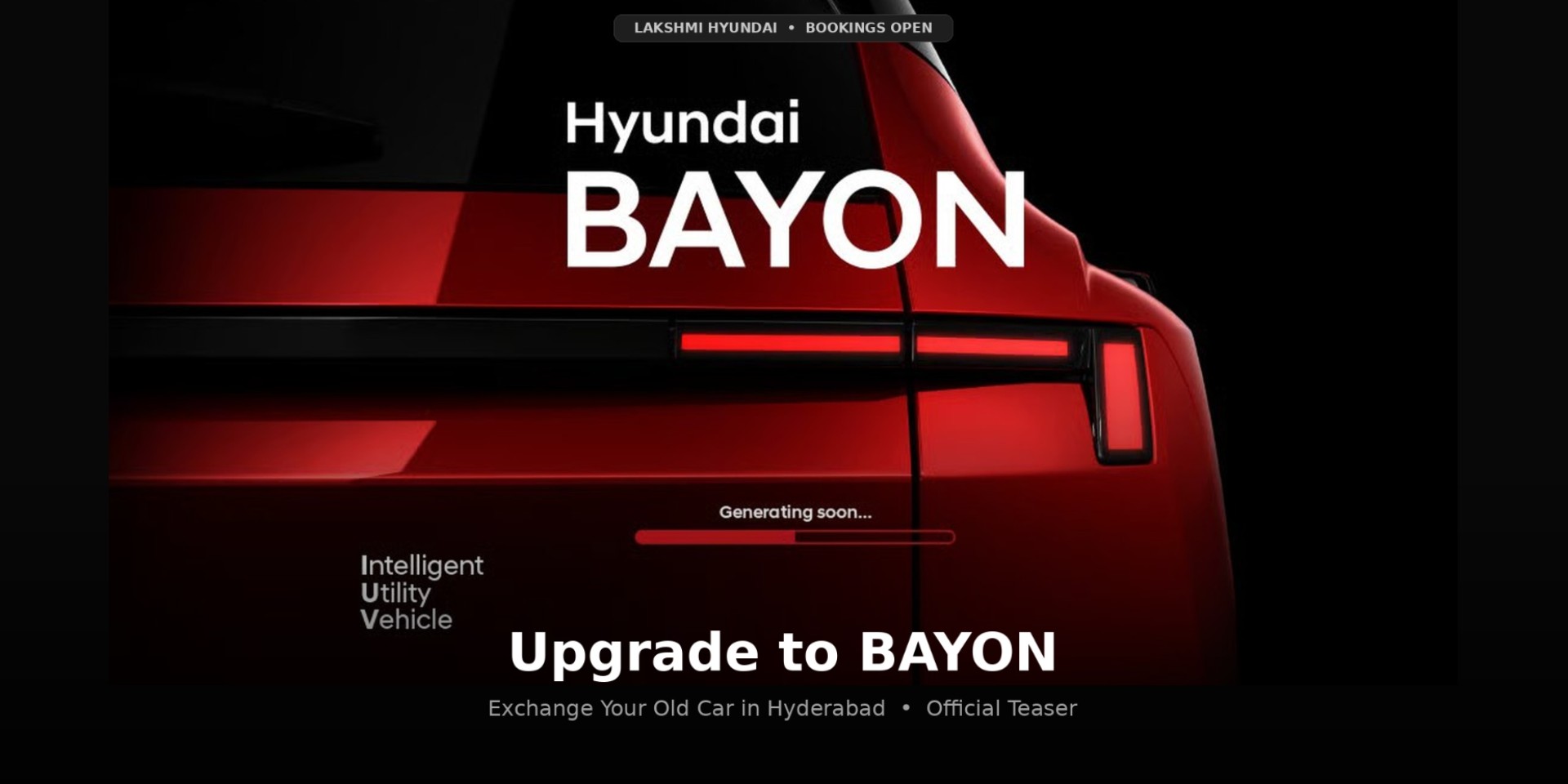 Exchange Your Old Car for a Hyundai Bayon in Hyderabad