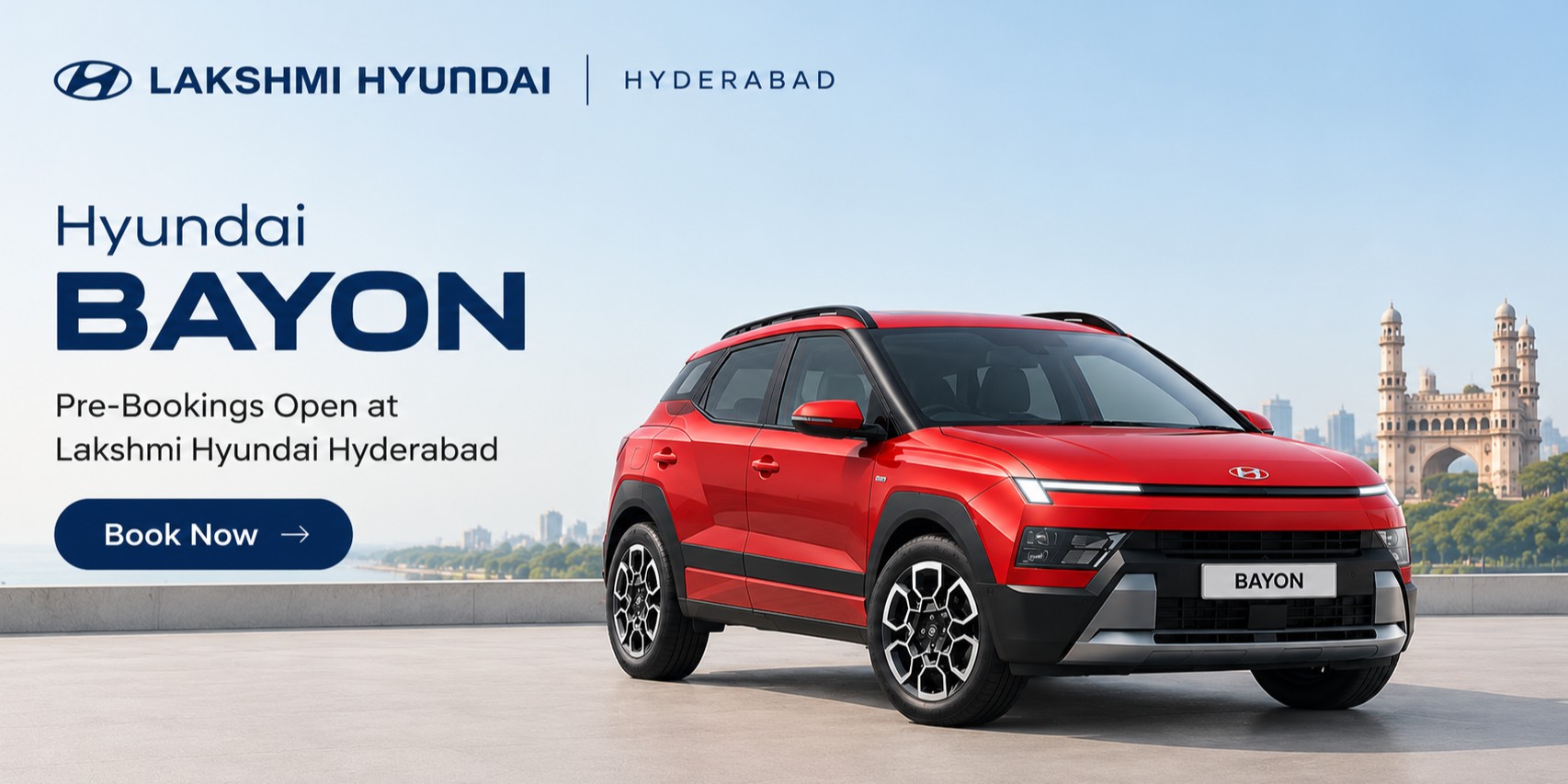 Hyundai BAYON Hyderabad – Launch, Features & Booking | Lakshmi Hyundai