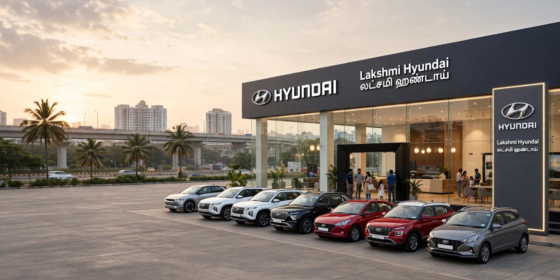 Hyundai Showroom Near Me in Chennai | Lakshmi Hyundai Locations