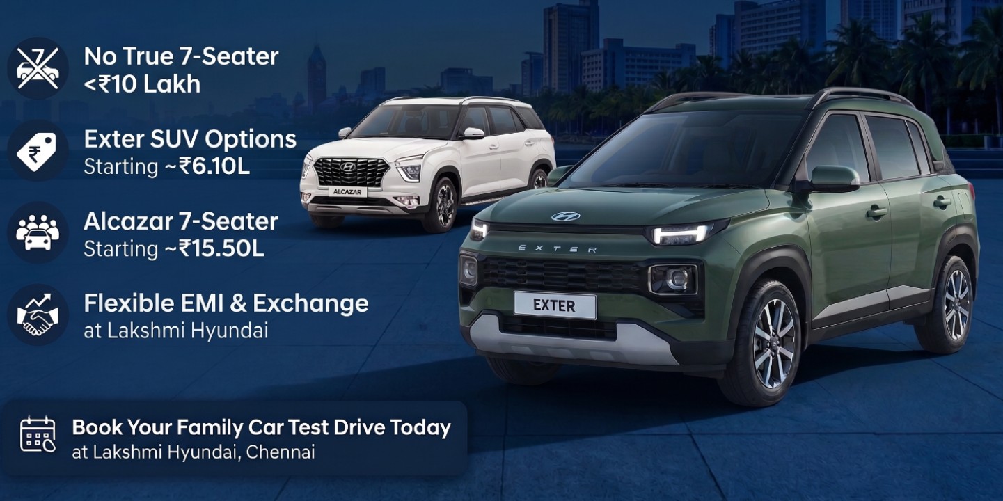 Hyundai 7 Seater Under 10 Lakh in Chennai (2026 Guide)