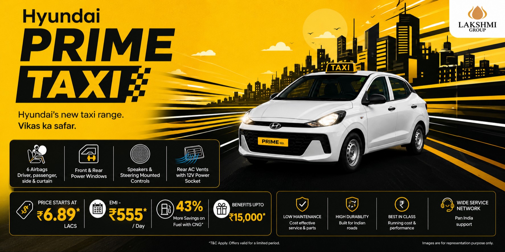 Hyundai Prime Taxi: The Smartest Choice from Hyundai