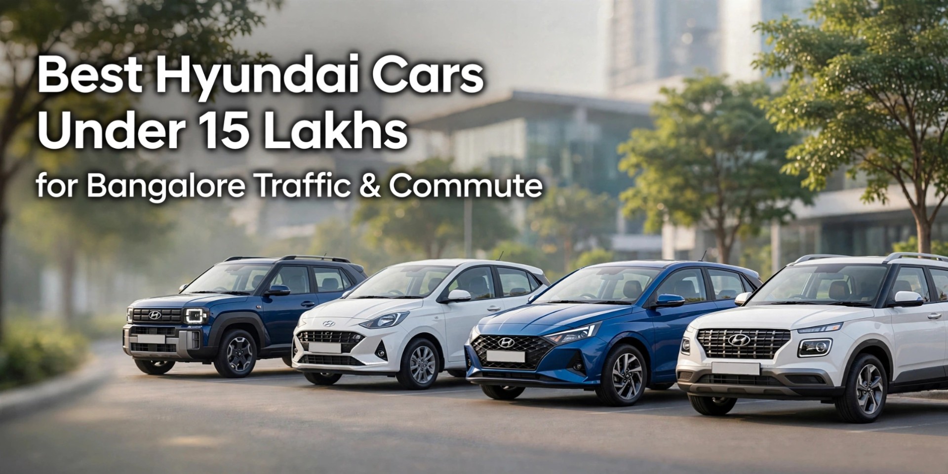 Best Hyundai Cars Under 15 Lakhs for Bangalore Traffic 2026