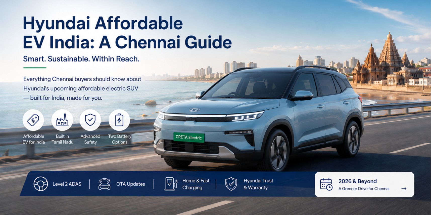 Title: Hyundai Affordable EV India 2026: Everything Chennai Buyers Need to Know