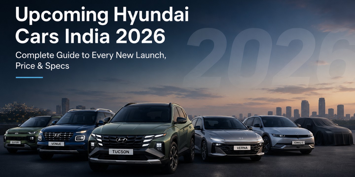 Upcoming Hyundai Cars India 2026: Complete Guide to Every New Launch, Price & Specs
