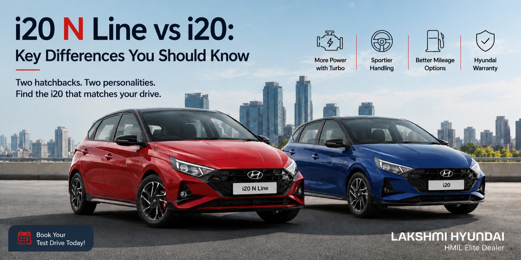 i20 N Line vs i20: Key Differences Explained (2026)